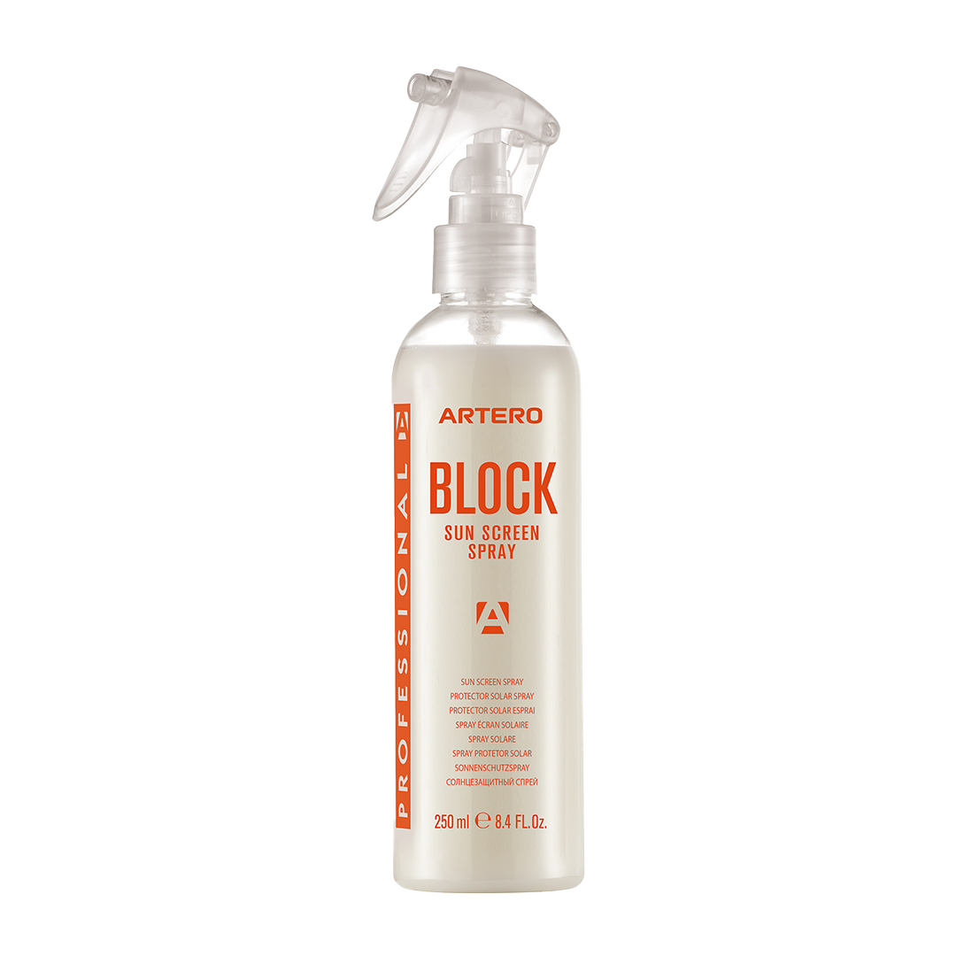 Block Sunscreen Hair Spray by Artero