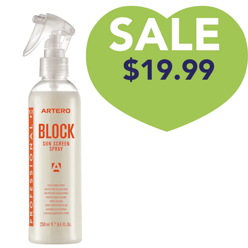 Block Sunscreen Hair Spray 8.45oz by Artero