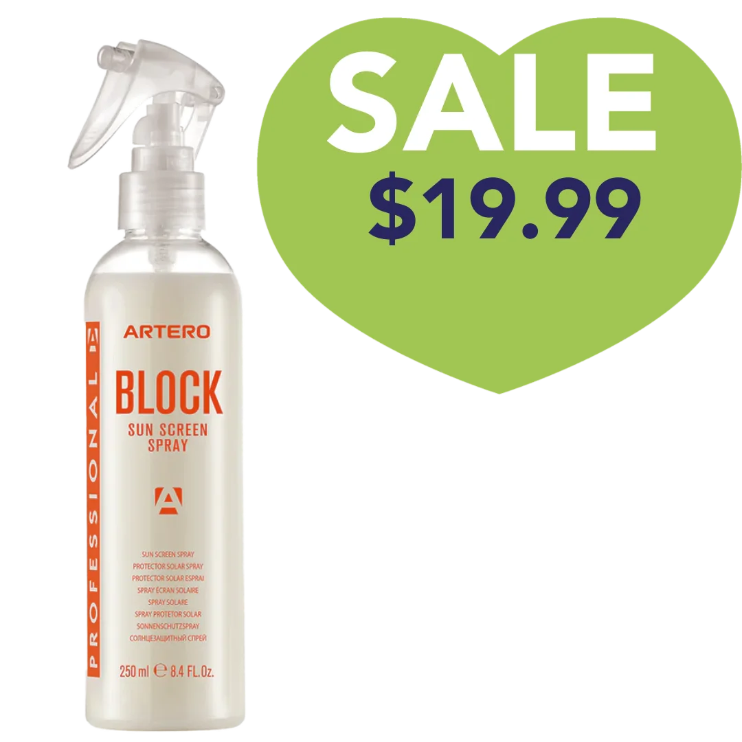 Block Sunscreen Hair Spray 8.45oz by Artero