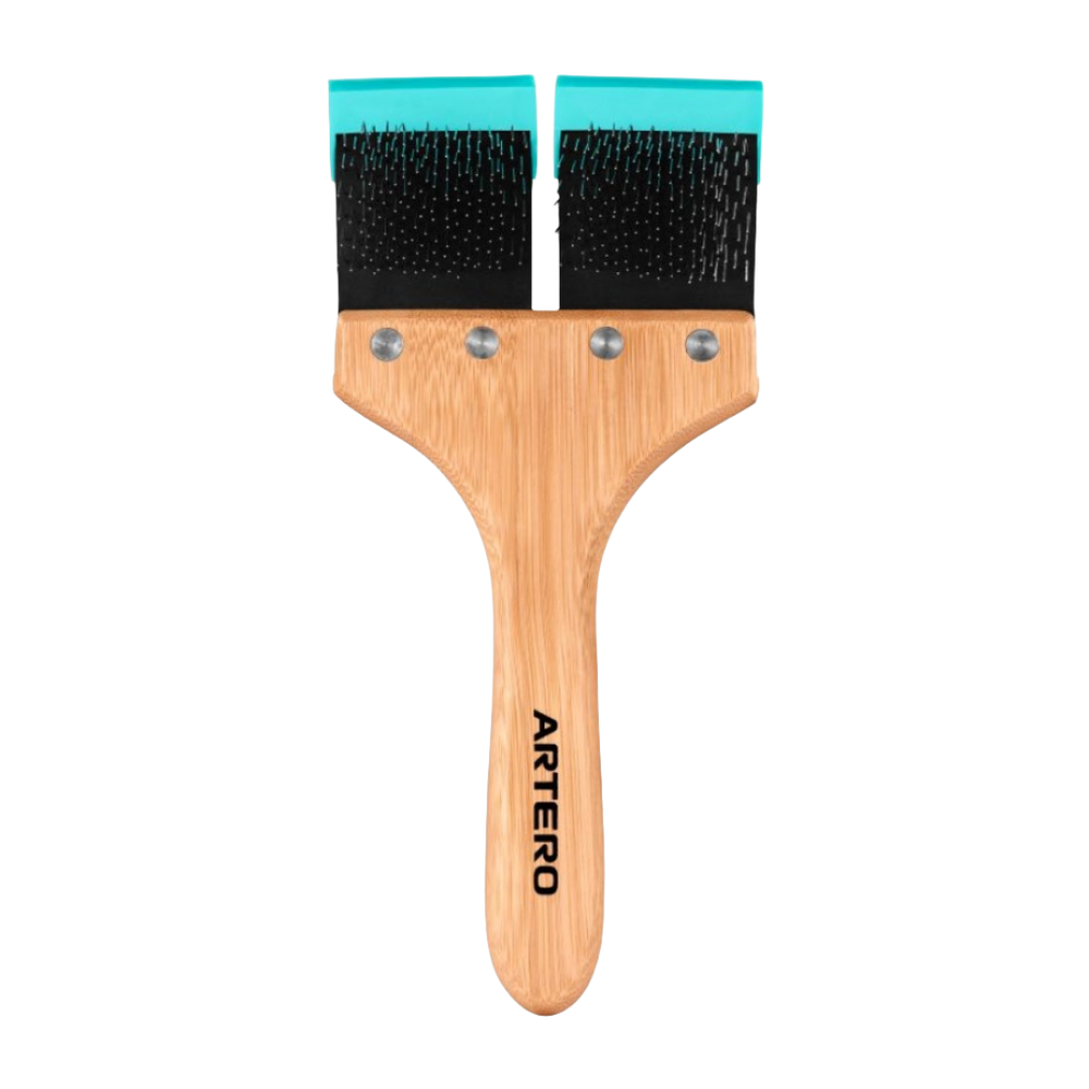 Nala Double Twin Flexi Slicker Brush by Artero