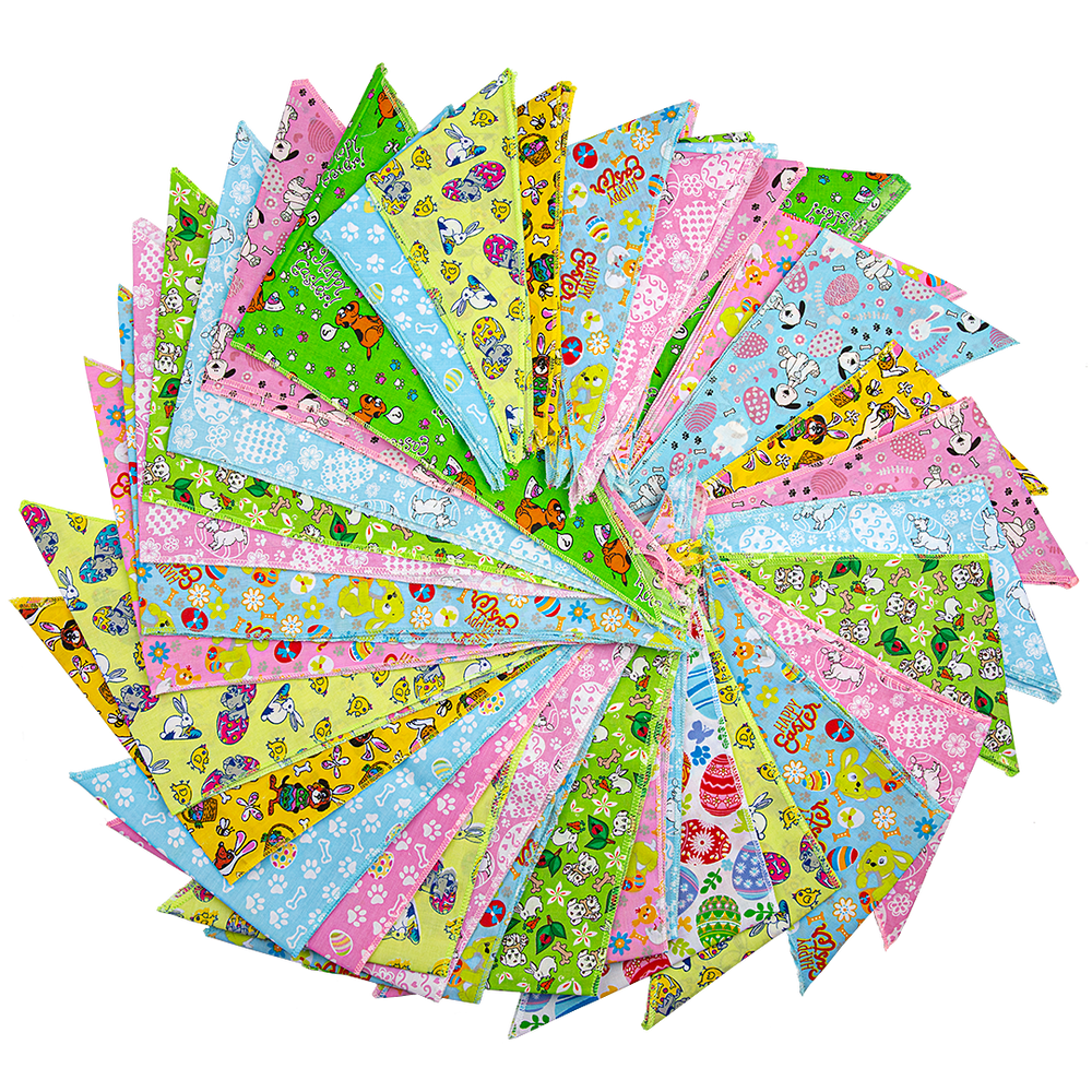 Easter 60 Assorted Bandanas by Bandanas Unlimited