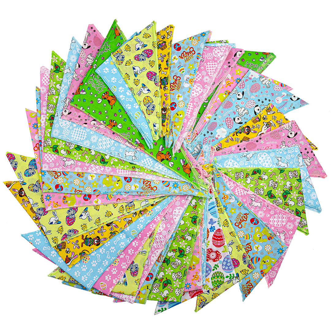 Easter 60 Assorted Bandanas by Bandanas Unlimited