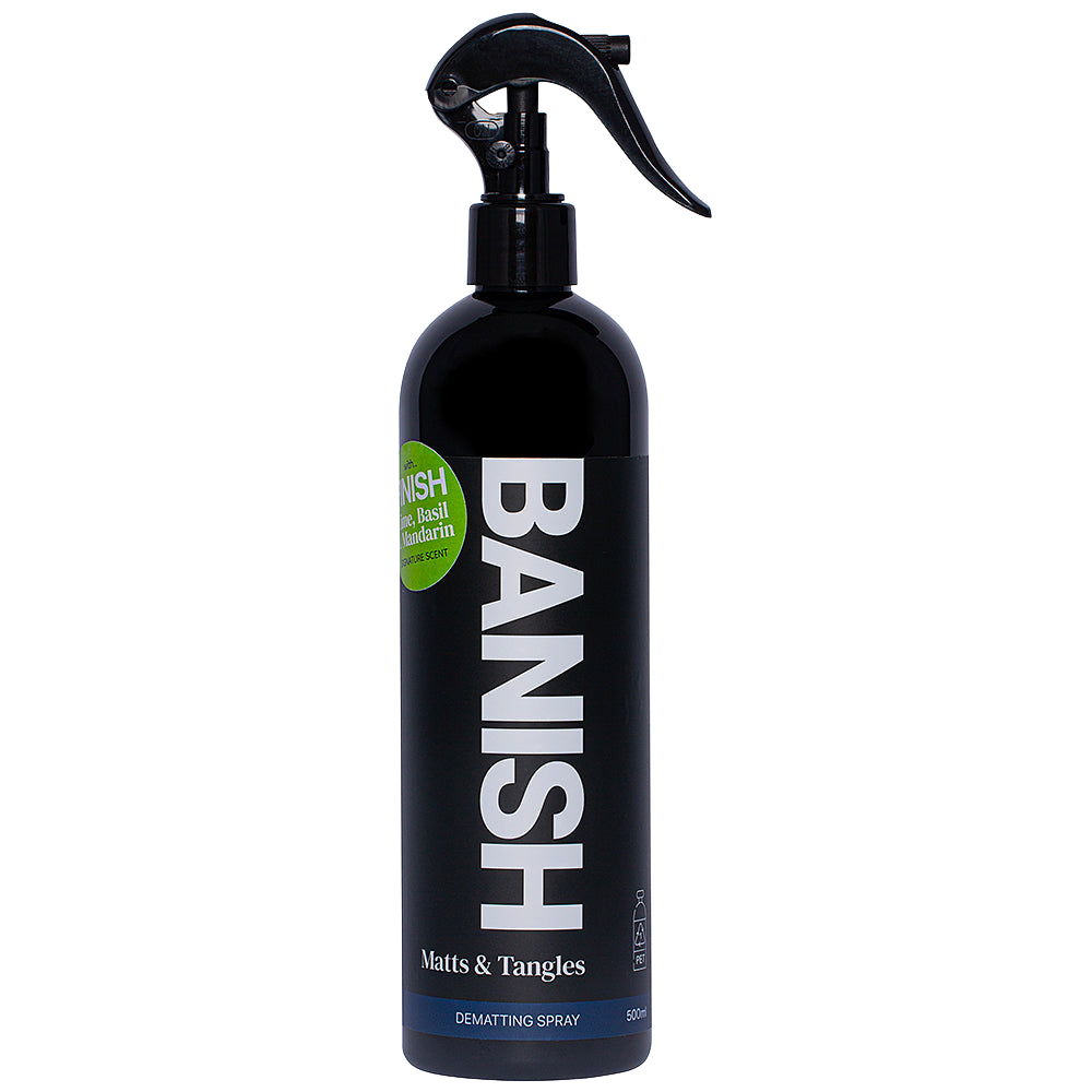 Dematting Spray 17oz - Lime, Basil, and Mandarin by Banish