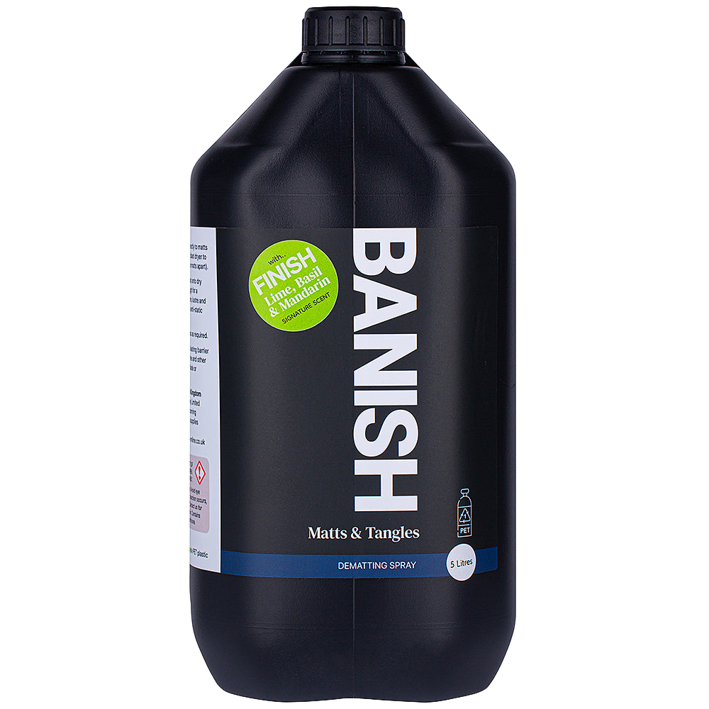 Dematting Spray Gallon - Lime, Basil, and Mandarin by Banish