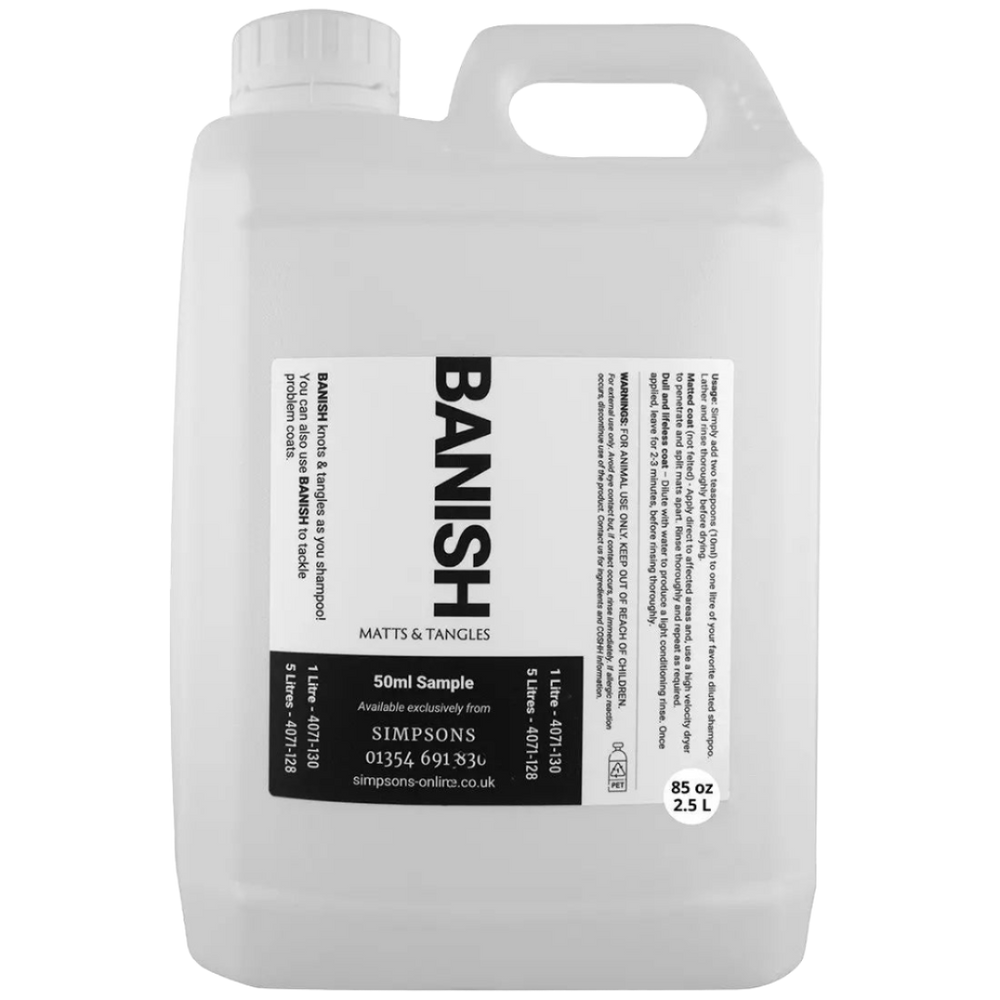 Super Dematting and Deshedding Conditioner by Banish