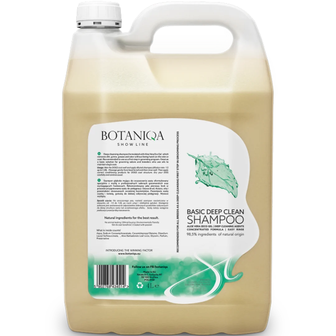 Basic Deep Clean Shampoo Gallon by Botaniqa