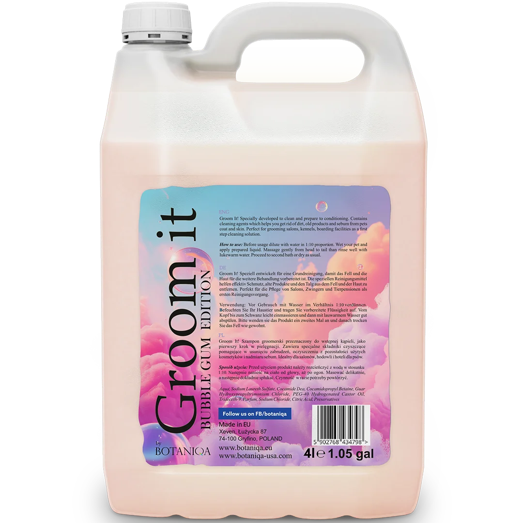 Groom It Bubble Gum Edition Gallon by Botaniqa