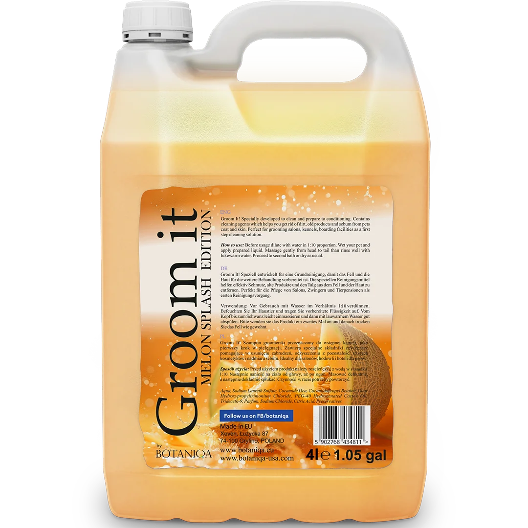 Groom It Melon Splash Edition Gallon by Botaniqa