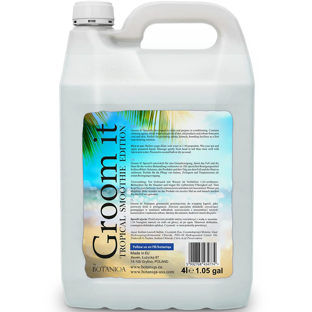 Groom It Tropical Smoothie Edition Gallon by Botaniqa