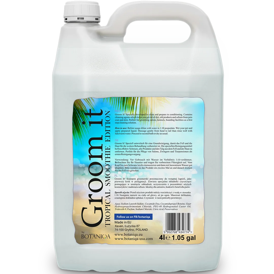 Groom It Tropical Smoothie Edition Gallon by Botaniqa