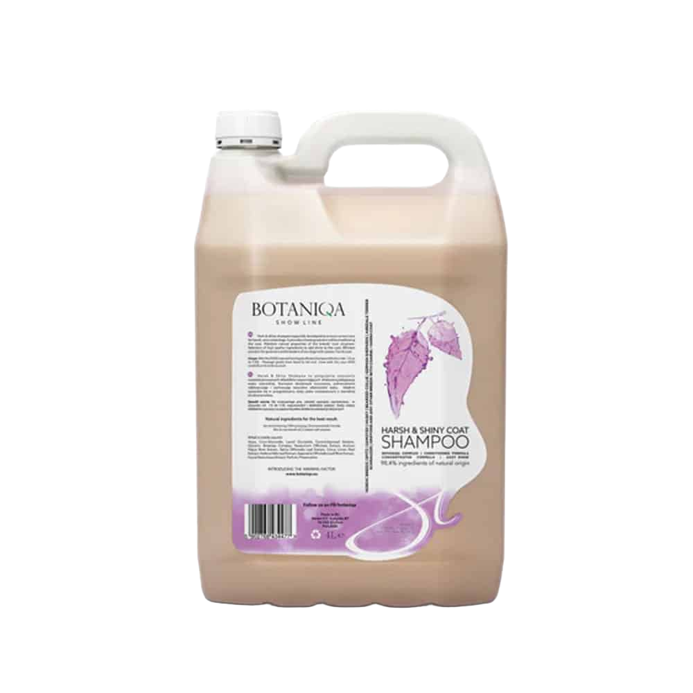 Harsh & Shiny Coat Shampoo Gallon by Botaniqa