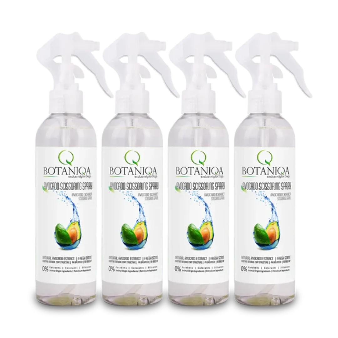 Avocado Scissoring Spray 8oz Set of 4 by Botaniqa