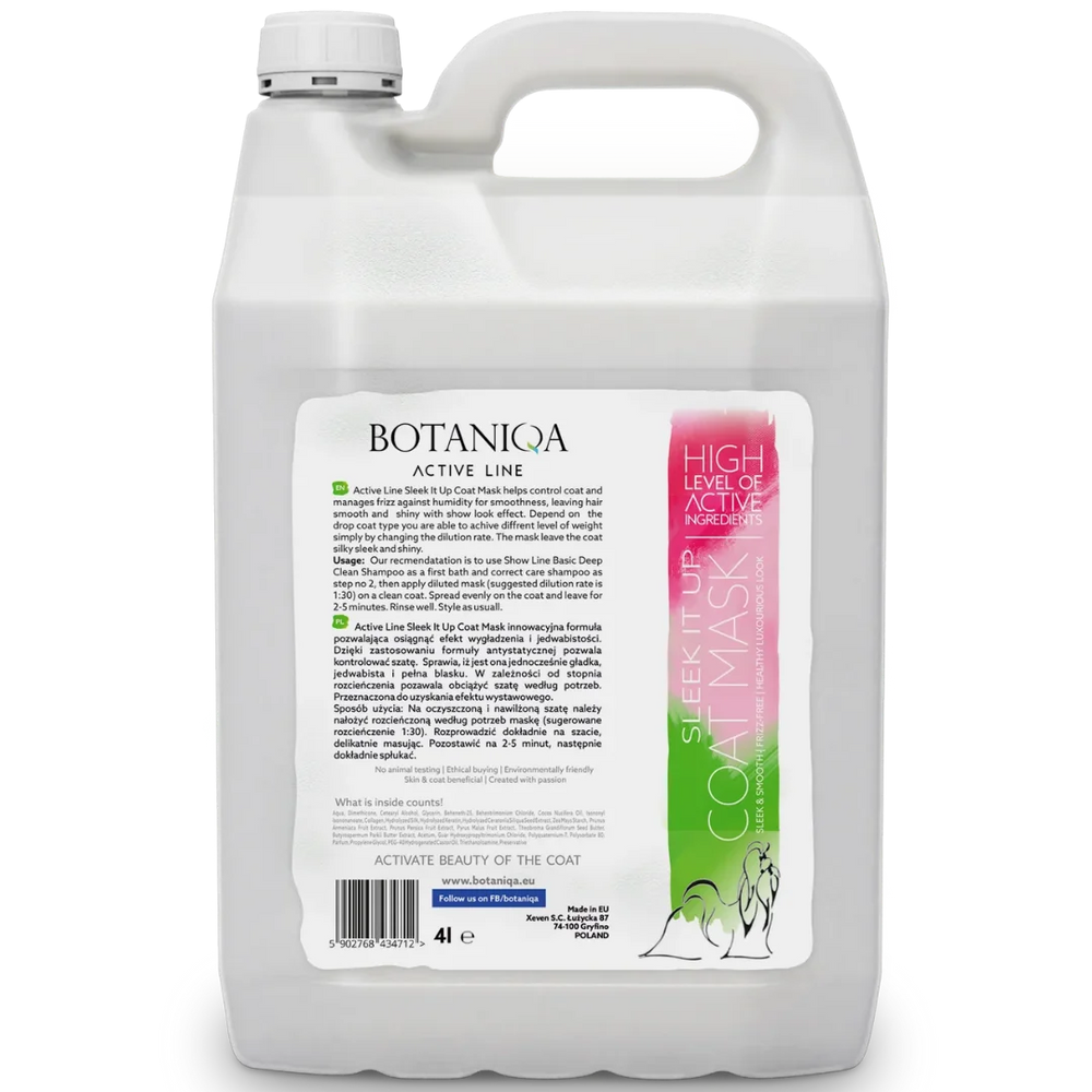 Sleek It Up Coat Mask Gallon by Botaniqa