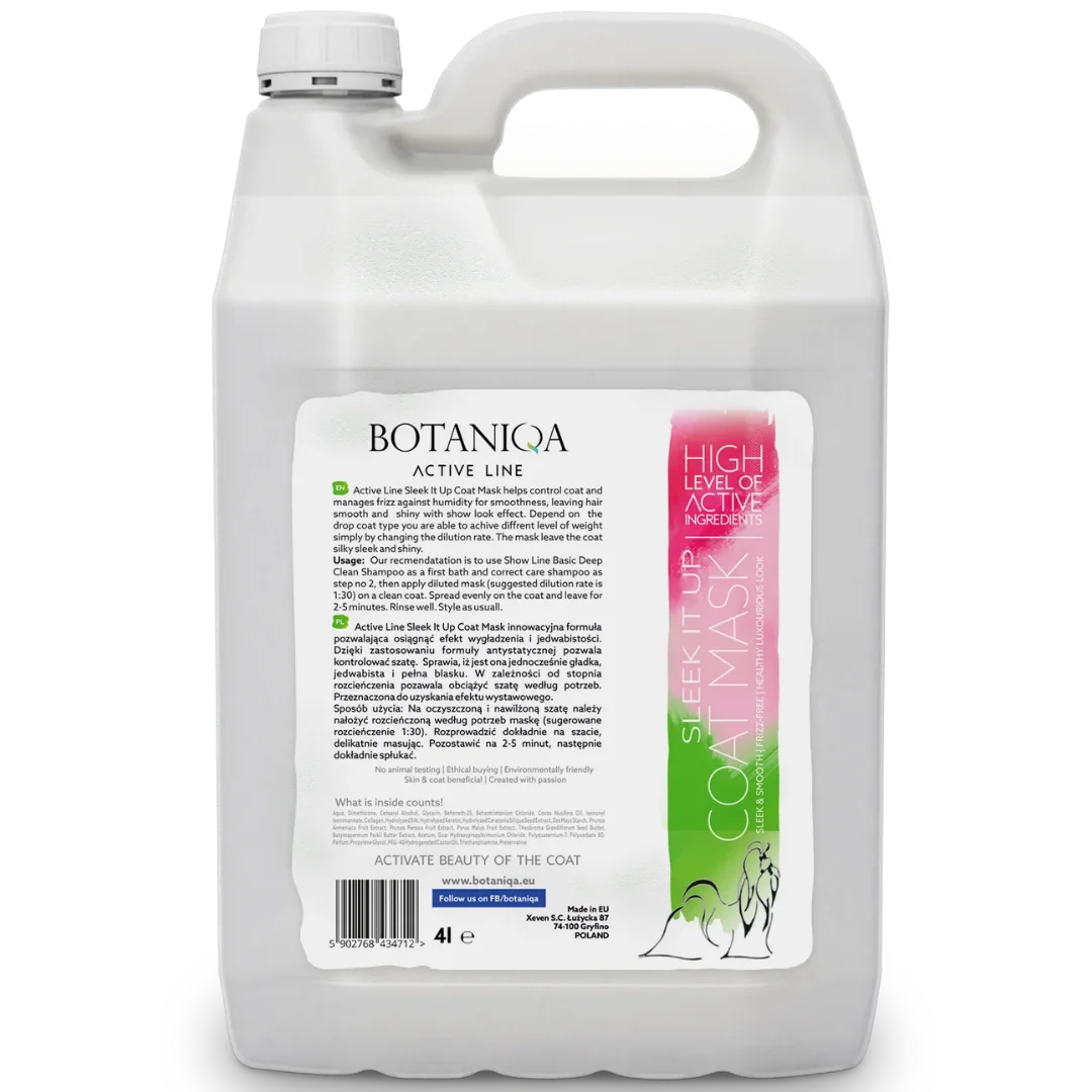 Sleek It Up Coat Mask Gallon by Botaniqa