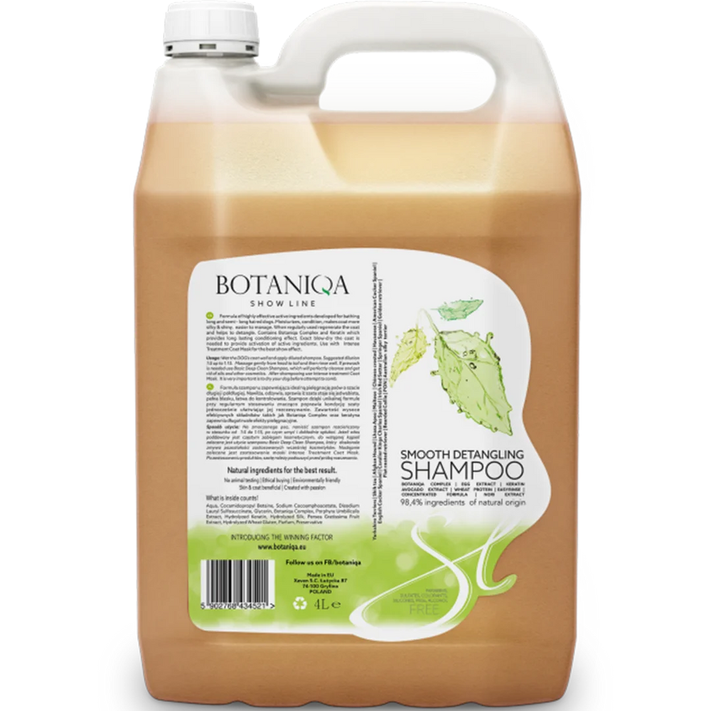 Smooth Detangling Shampoo Gallon by Botaniqa