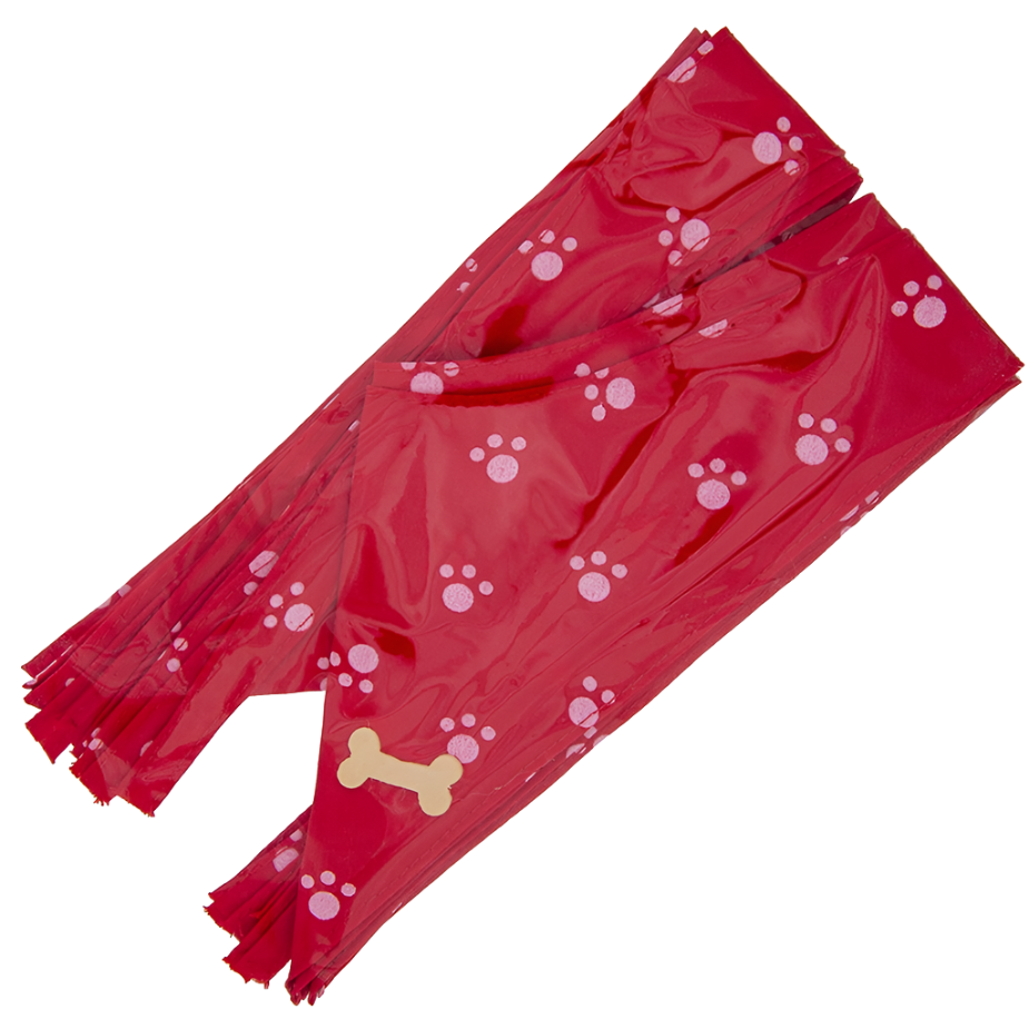 Design #12 Red Dog Bandana by Cecilia Bows