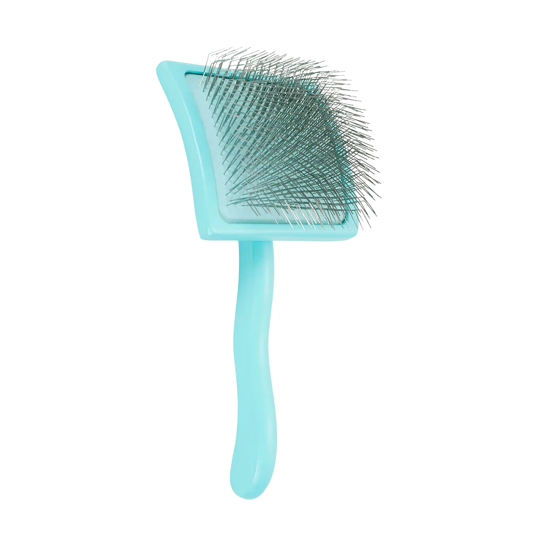 Large Home Care Big G Teal Slicker Brush by Chris Christensen