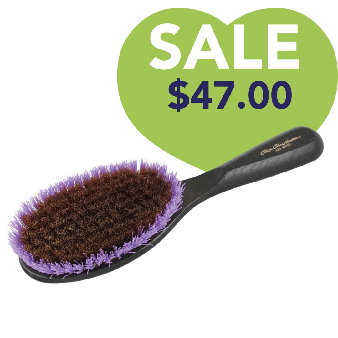 Large Ionic Brass Brush Purple by Chris Christensen