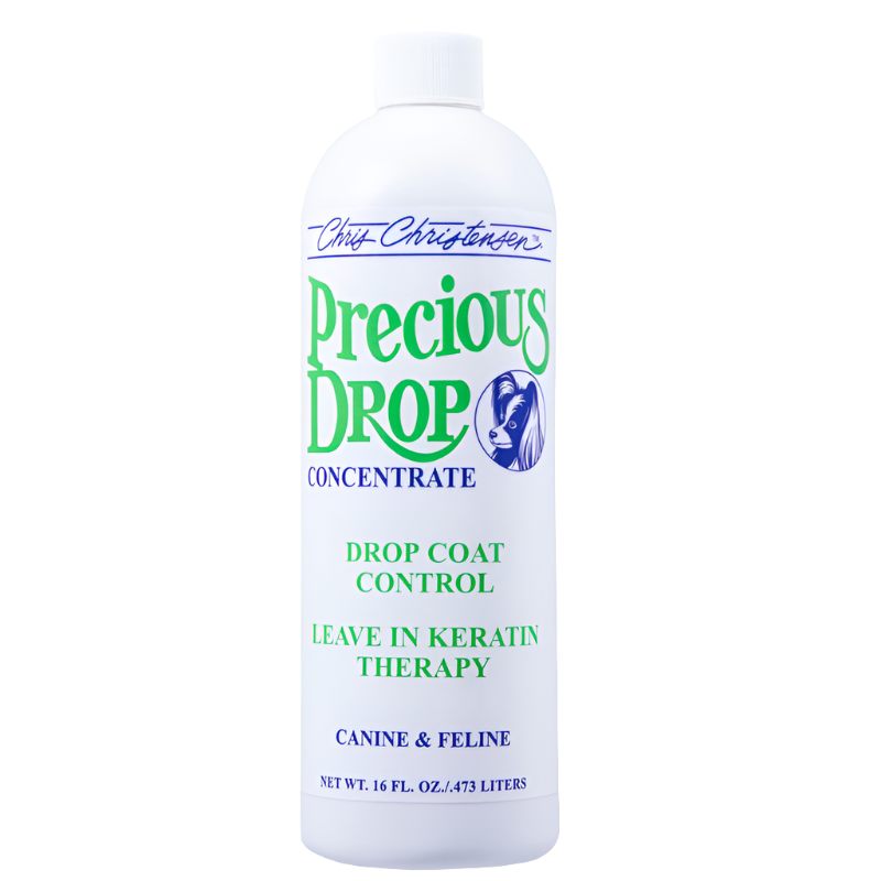 chris christensen precious drop keratin spray for dogs and cats 