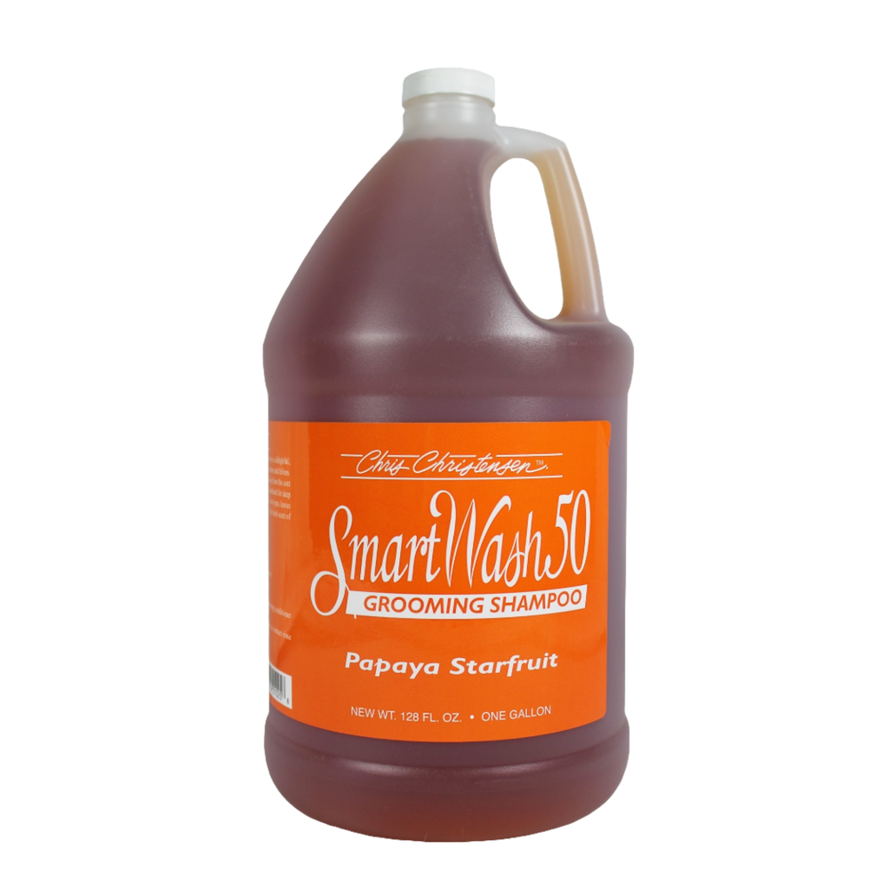 chris christensen smart wash50 papaya starfruit gallon for dog grooming