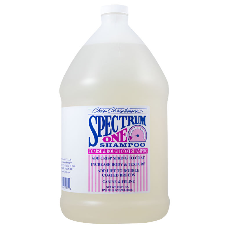 chris christensen spectrum one shampoo gallon for dog