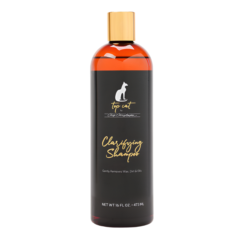 chris christensen top cat clarifying shampoo 16oz