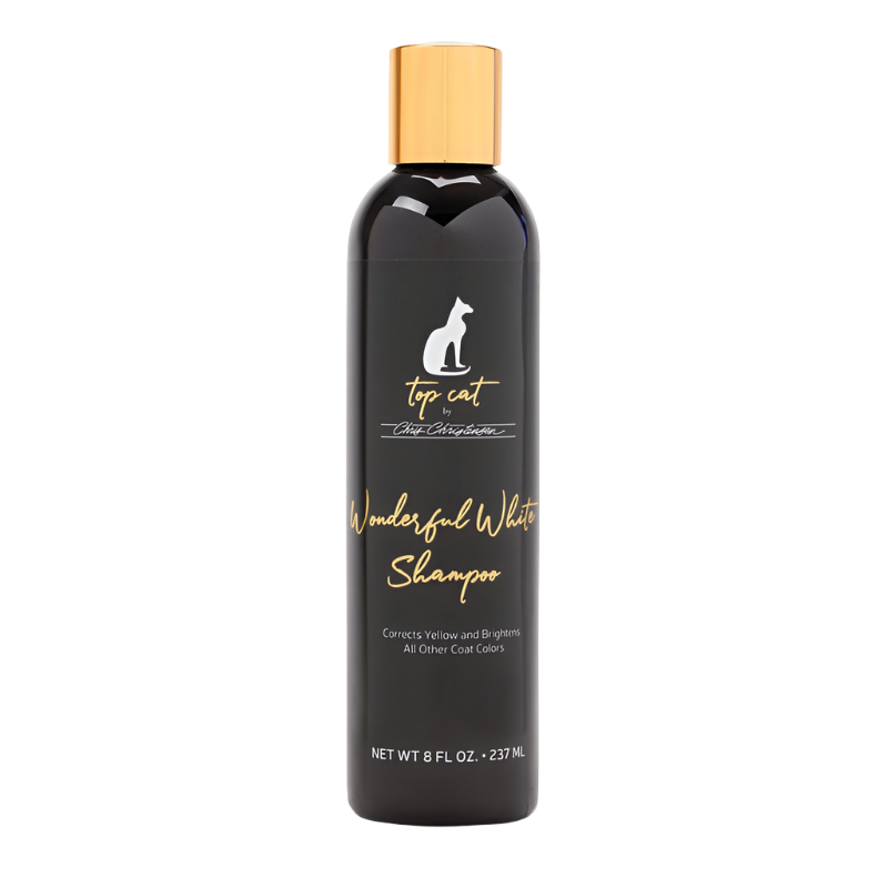 chris christensen top cat wonderful white shampoo 