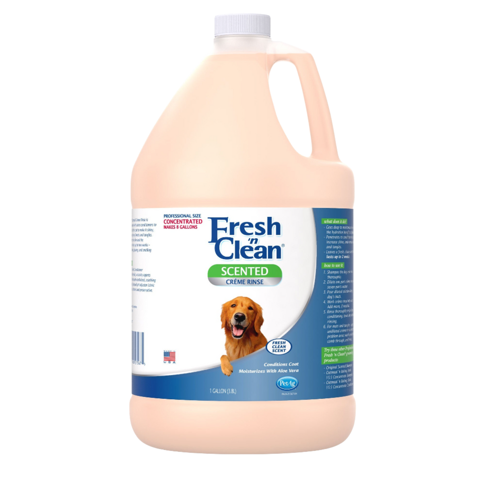 Creme Rinse Fresh Clean Scent 7:1 Concentrate Gallon by Fresh 'n Clean