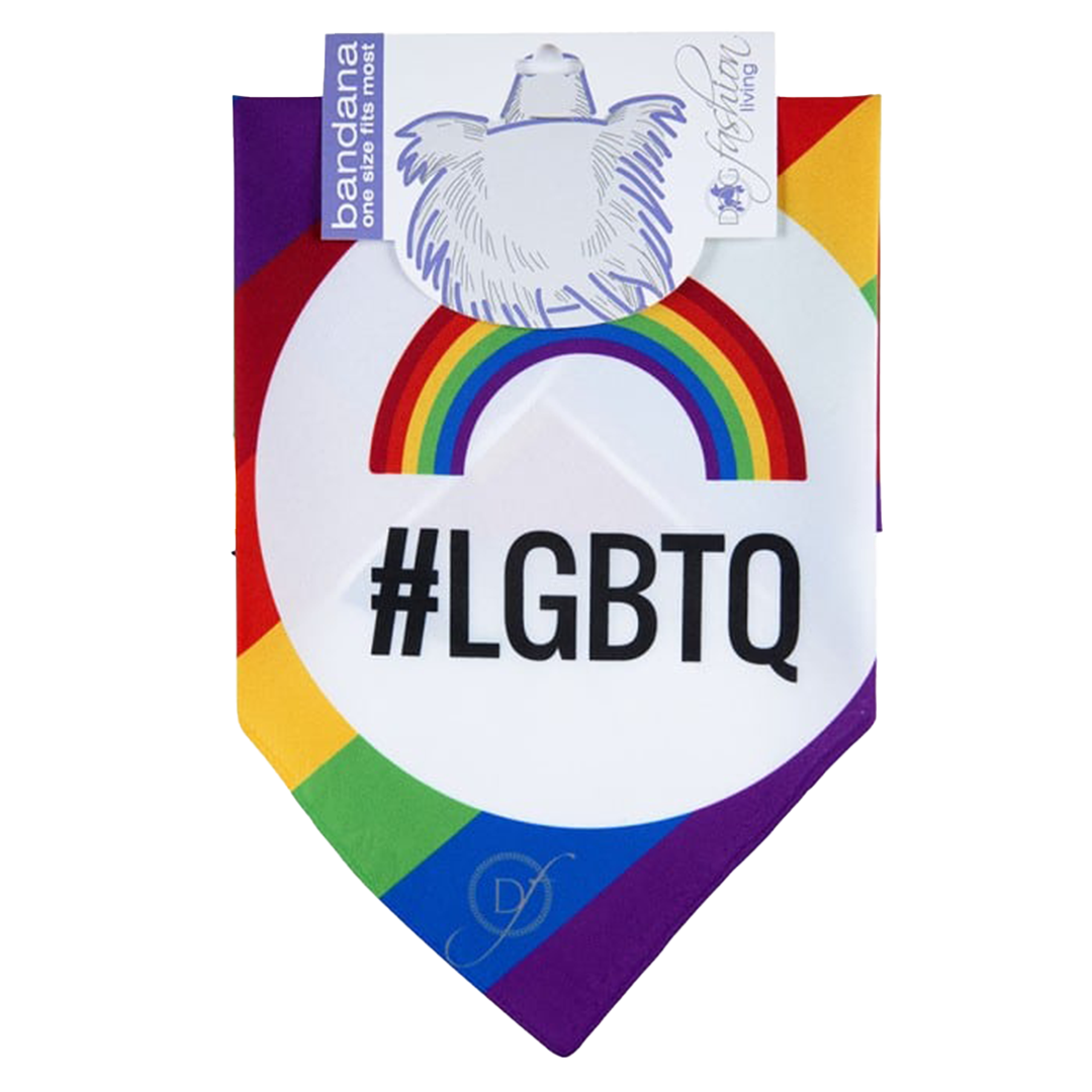 LGBTQ Dog Bandana by Dog Fashion Living