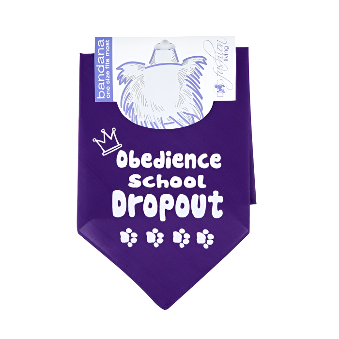 Obedience School Dropout by Dog Fashion Living