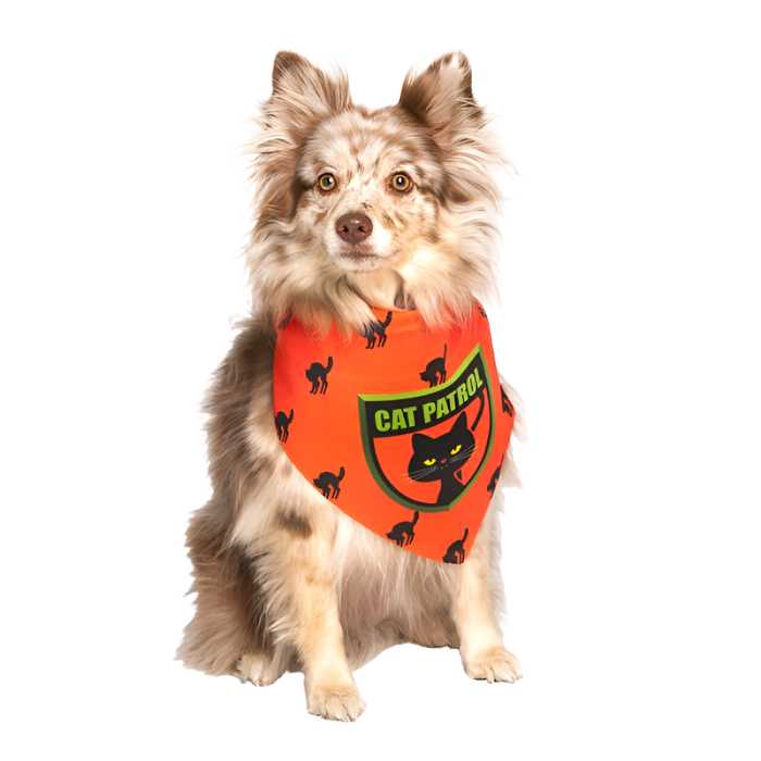 Cat Patrol Dog Bandana by Dog Fashion Living