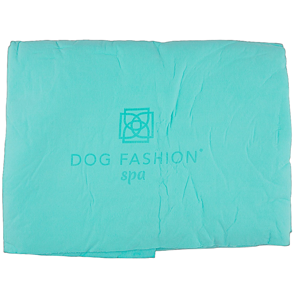 Light Blue Absorption Towel by Dog Fashion Spa