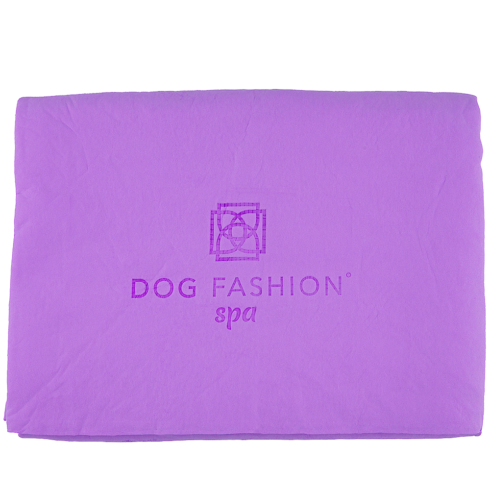 Purple Absorption Towel by Dog Fashion Spa