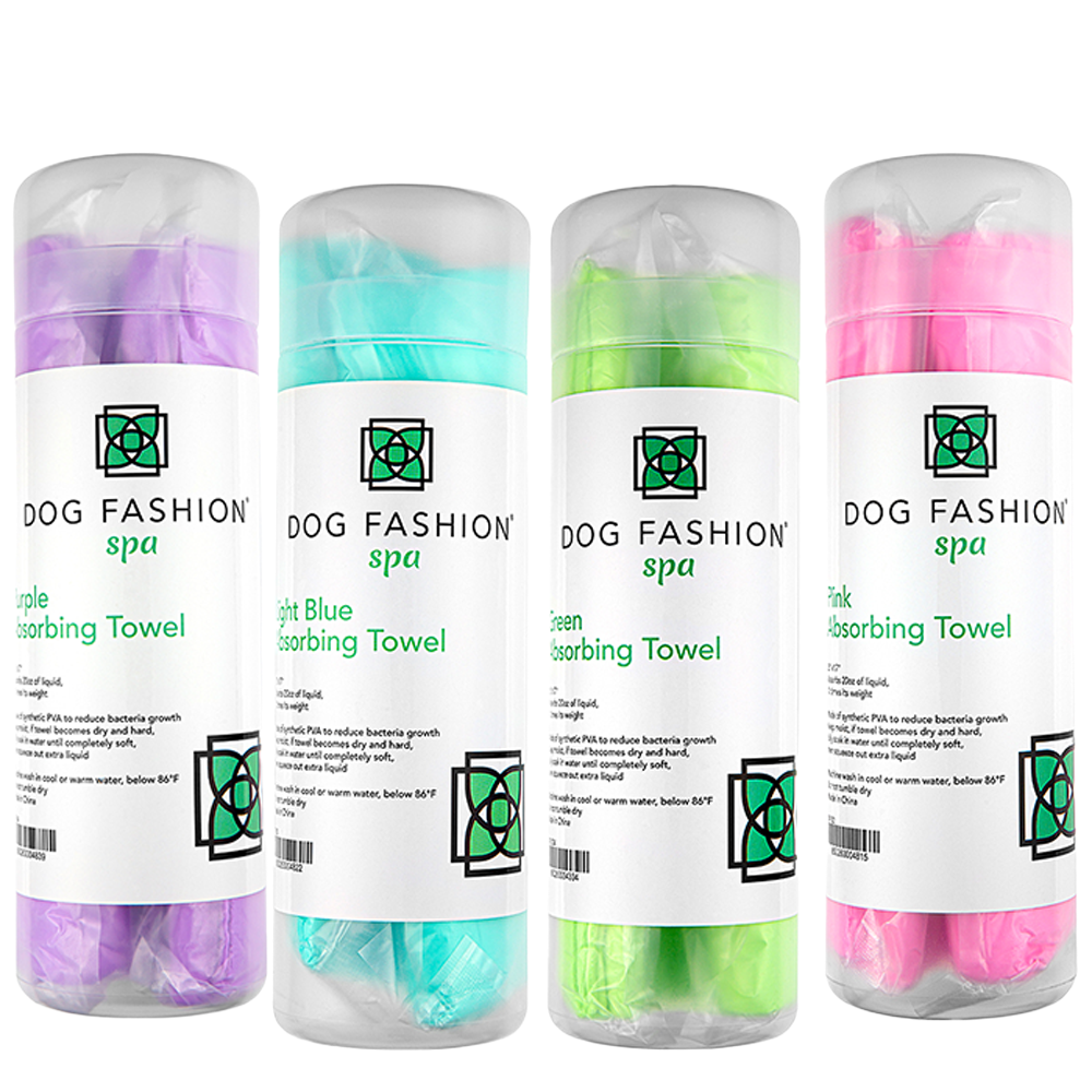 Absorption Towel Set by Dog Fashion Spa