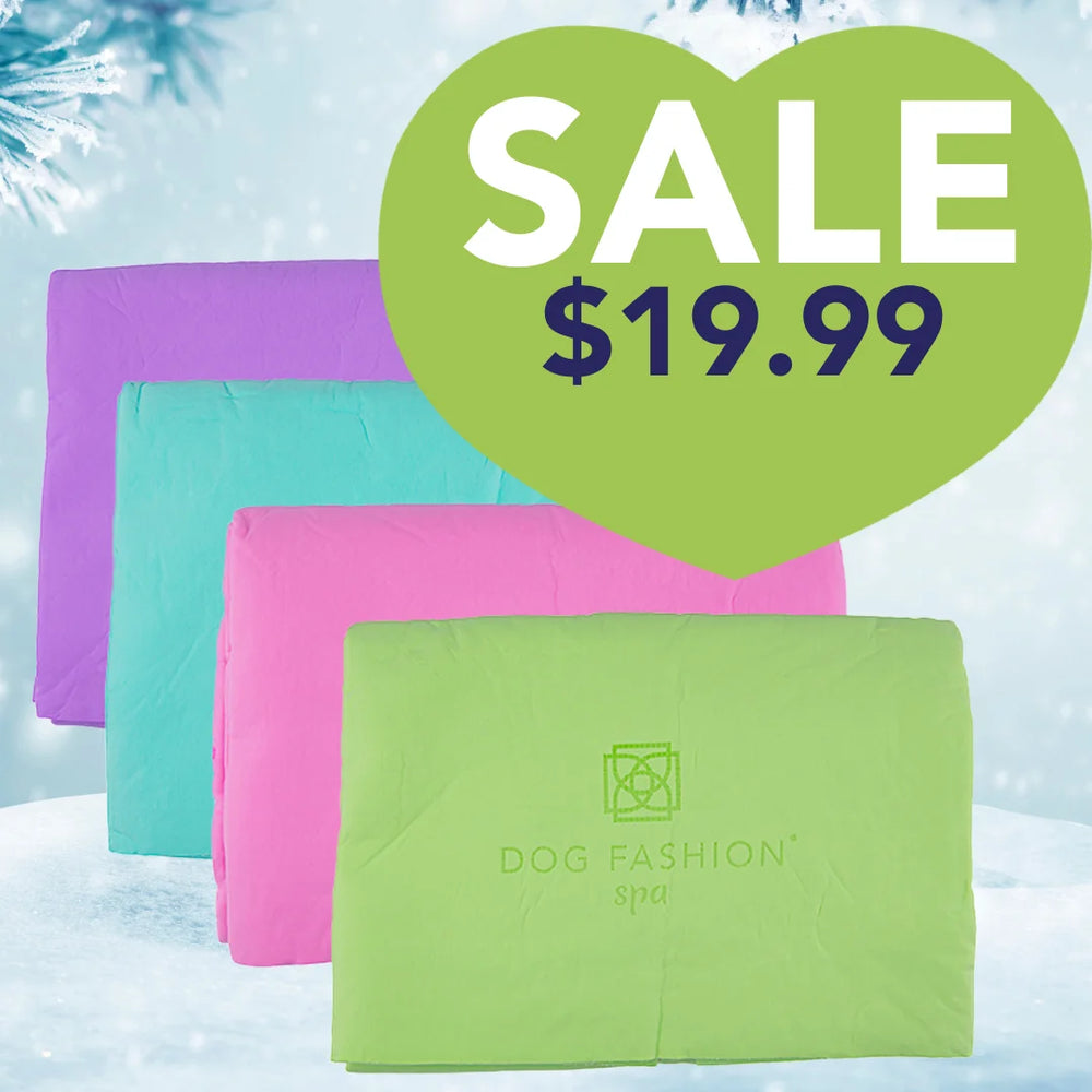 Absorption Towel Set by Dog Fashion Spa