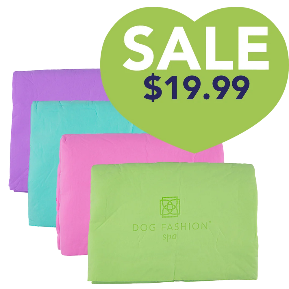 Absorption Towel Set by Dog Fashion Spa