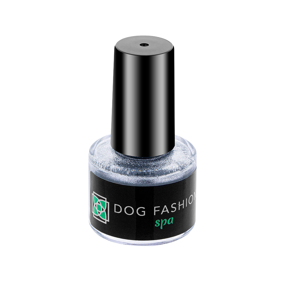 Dog Fashion Spa Chic Paw Silver Non-toxic Nail Polish