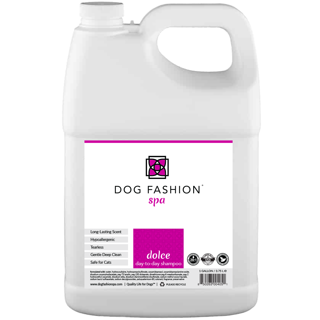 Dolce Day to Day Shampoo Gallon by Dog Fashion Spa