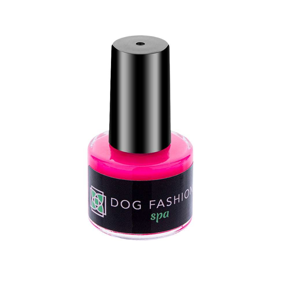 Happy Paw Hot Pink Non-toxic Nail Polish by Dog Fashion Spa