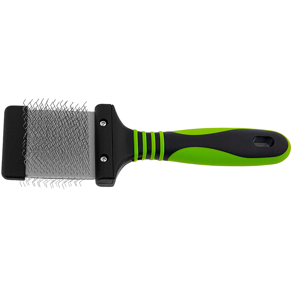 Mini Slicker Brush Green by Dog Fashion Spa