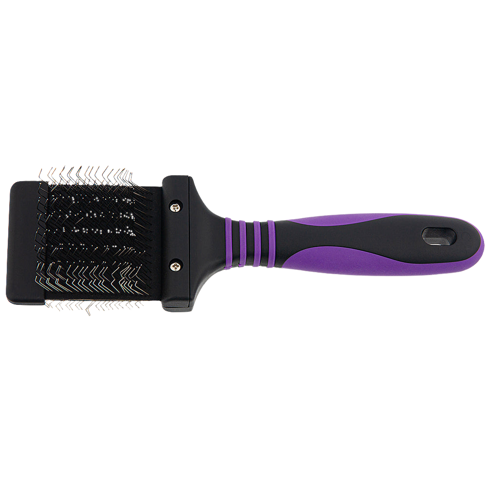 Mini Slicker Brush Purple by Dog Fashion Spa