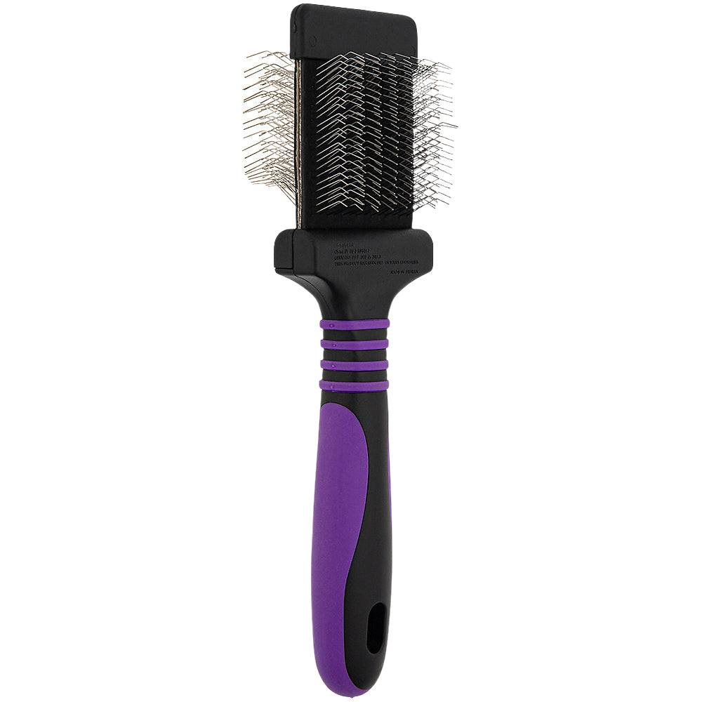 Mini Slicker Brush Purple by Dog Fashion Spa