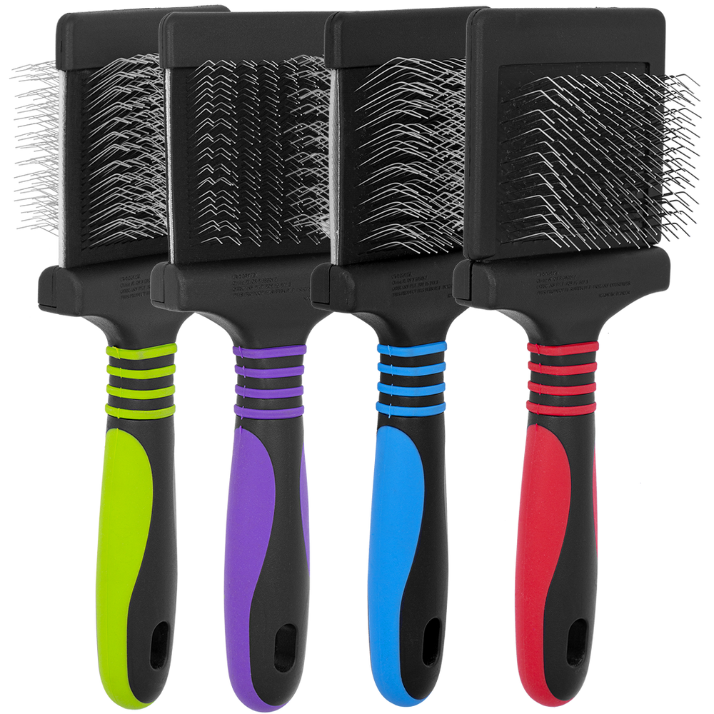 Set of 4 Slicker Brushes by Dog Fashion Spa