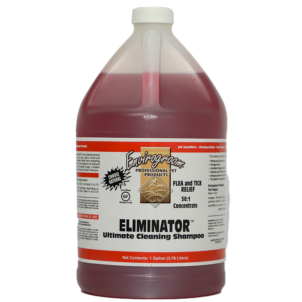 Eliminator Flea and Tick Shampoo Gallon by Envirogroom