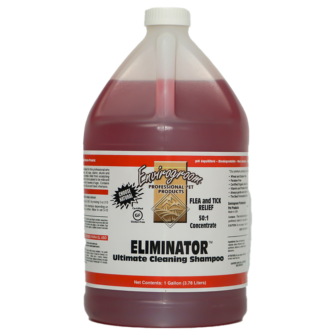 Eliminator Flea and Tick Shampoo Gallon by Envirogroom