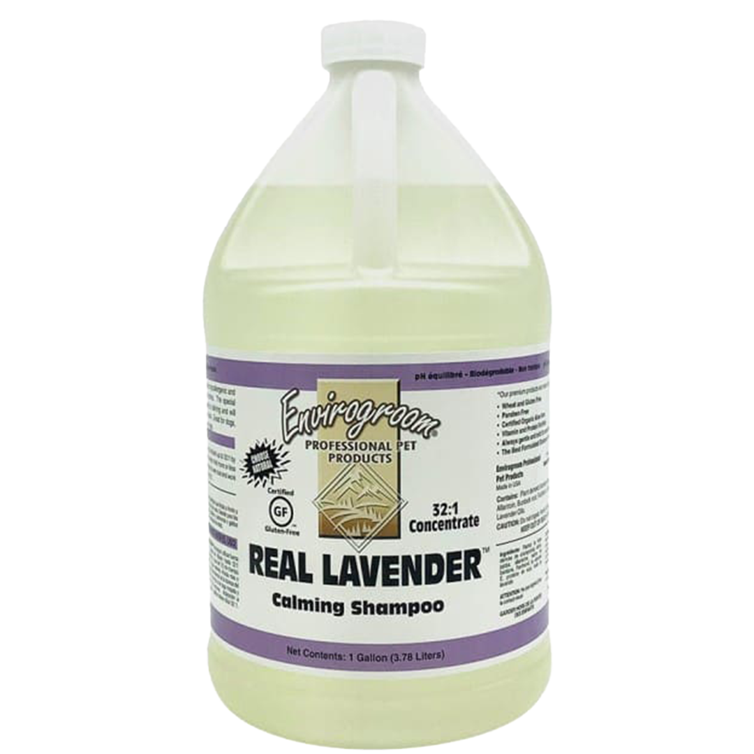 Real Lavender Calming Shampoo Gallon by Envirogroom