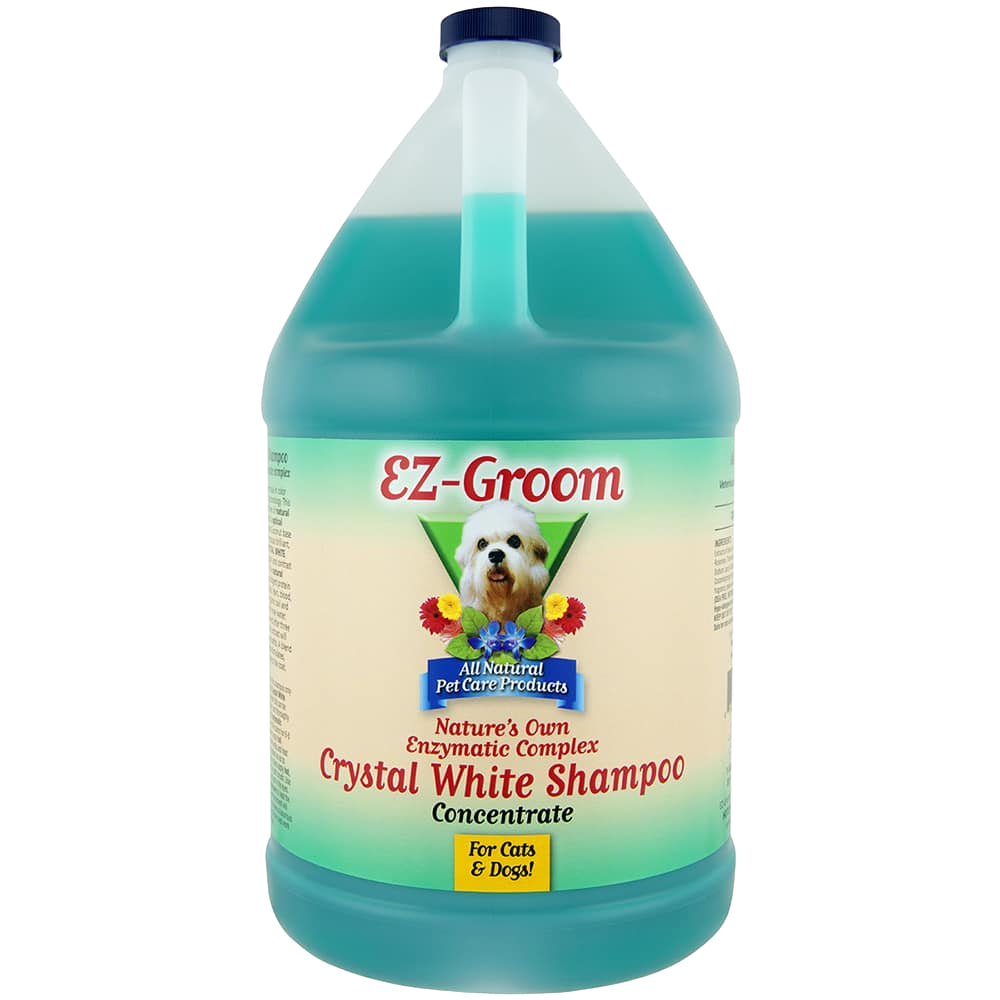 Crystal White Whitening Shampoo 1 Gallon by EZ-Groom