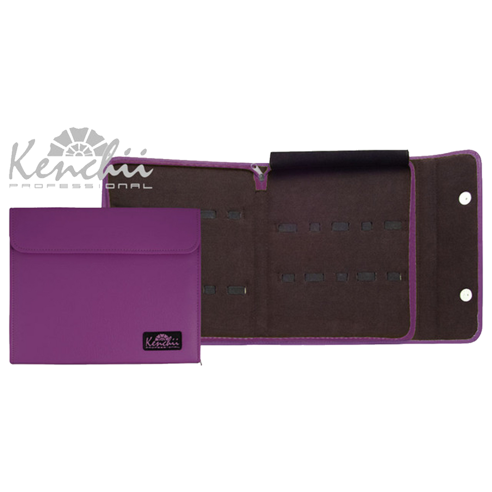 Faux Leather 10-Shear Case Purple by Kenchii