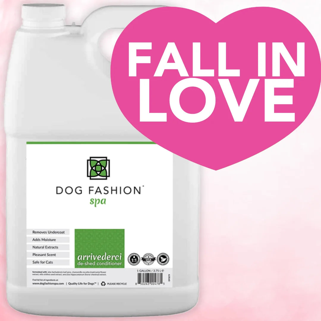 Arrivederci De-Shedding Conditioner Gallon by Dog Fashion Spa