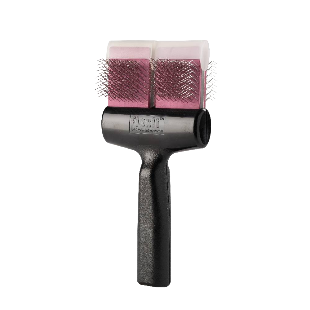 Purple Firm Flex Finishing Twin Double Brush by FlexIt